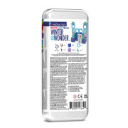 Magnetická stavebnica microMAGS Winter Wonderland Travel Set 26 dielov
