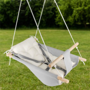 Hojdačka pre najmenších 2Kids Toys šedá