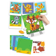 Penové obrázky Lesné zvieratká 3+