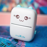 Detská termotlačiareň Maxlife MXTP-100 modrá