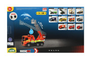 Auto hasiči s rebríkom Volvo Worxx 48 cm 1:15