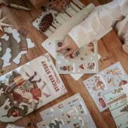 Sada so samolepkami Vianočné prianie Little Dutch