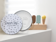 Rámček s vekom pre odtlačok Magic Box Round Black & White