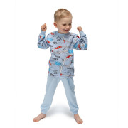 Chlapčenské detské pyžamo Race Blue Esito