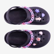 Amulety - ozdoby na topánky Amuletz Lila set mix Coqui