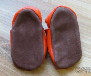 Kožené capáčky barefoot 6-12 m Afelo