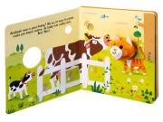 Mačička spoznáva farmu - so zvukmi a prstovým maňáskom