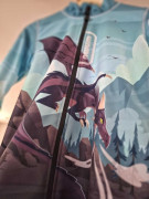 Fleecová mikina detská Dragon fantasy Wamu