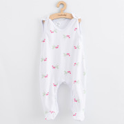 Dojčenské dupačky Classic II maliny New Baby