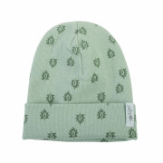 Čiapočka Beanie Print Rib LODGER - Silt Green