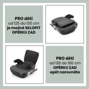 Doka iFix podsedák so sklopným chrbtom 125 - 150 cm BabyAuto