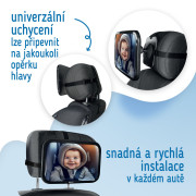 Spätné zrkadlo na dieťa na zadnú opierku Sipo