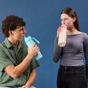 Nerezová termofľaša so slamkou 690 ml B.box