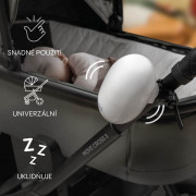 Hojdačka kočíka Eggy nabíjacia, White Zopa