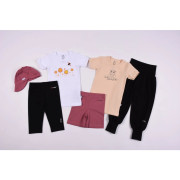 Tričko tenké KR obrázok Outlast® UV 50+ sv. marhuľová