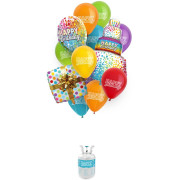 Hélium + 17 balónikov na oslavu narodenín
