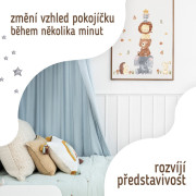 Nástenné samolepky do detskej izby, Animal Pyramid Sipo