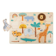 Vkladacie puzzle Safari small foot