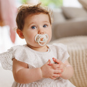 Cumlíky silikónové symetrické 6 - 18 m, 2 ks BabyOno