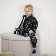 Detské tepláky EasyFit Motokros - čierne Esito