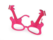 Karnevalové okuliare metalické