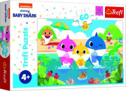 Puzzle Žraločia rodinka/Baby Shark na dovolenke 60 dielikov