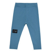 Rastúce rebrované legíny Color Denim blue - modrá Esito