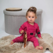 Rastúce body rebrované Hot pink - ružová Esito