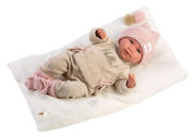 New Born 74020 Llorens - realistická bábika bábätko so zvukmi - 42 cm