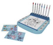 Lilo a Stitch stojan s omaľovánkami a farbami