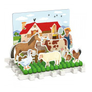 Play Habitat sliding puzzle zasúvacia skladačka