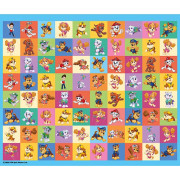 555 samolepiek Tlapková patrola