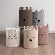 Kôš na hračky Premium Bouclé so šnúrkou 43 l Sipo