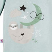 Zavinovacie body Mellow s dlhým rukávom mint Eevi