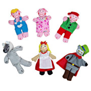 Prstoví maňušky rozprávkové postavičky Bigjigs Toys