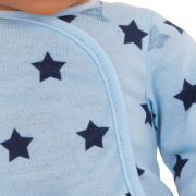 Overal pre bábiky modrý s doplnkami LullaBaby