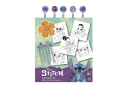 Lilo a Stitch omaľovánky s pastelkami