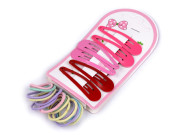 Gumičky a sponky do vlasov pukačky