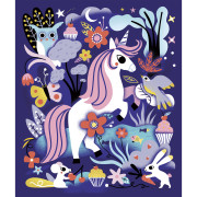 Kreatívna sada Mini Jednorožce Vyškrabovanie a Lapač slnka Atelier Janod