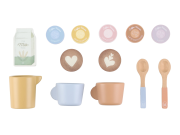 Kávovar na kapsule drevený Little Dutch