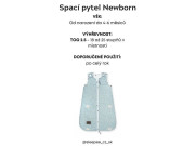 Spací vak Newborn Vintage Sleepee
