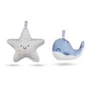 Minimalistické hojdacie lehátko s hračkami pre bábätko Kinderkraft