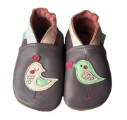 Kožené capáčky Barefoot Veľ. XL (18-24 mes.) Hopi Hop