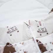 Detský spací vak - zavinovačka na zips