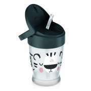 Hrnček so slamkou SALT&PEPPER JUNIOR 250 ml LOVI