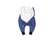 Letný spací vak s nožičkami tmavomodrá auta Kaarsgaren