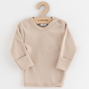 Dojčenská košieľka New Baby Classic II Uni 3 ks béžová