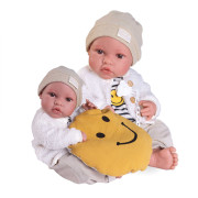 Realistická bábika bábätko s celovinylovým telom 42 cm Erika 50423 Antonio Juan