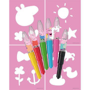 Fúkacie fixky Prasiatko Peppa