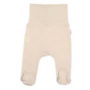 Bavlnená súprava pre bábätko do pôrodnice 6D Made with love béžová Baby Nellys Vel. 56